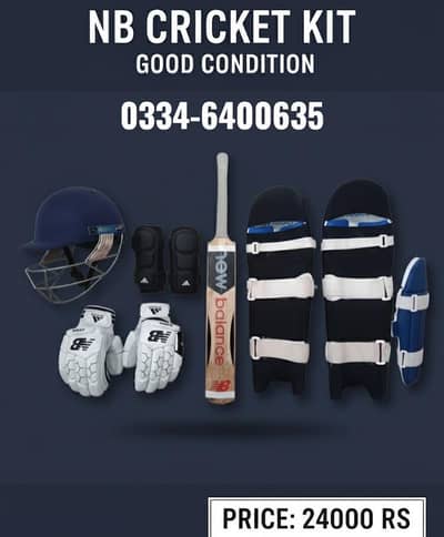 cricket kit | Bat | gloves | NB cricket kit | Pads