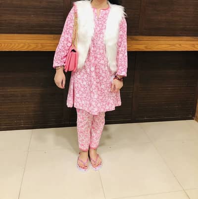 Furr coat with fancy dress free