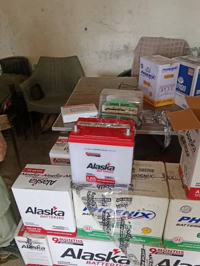 Alaska batteries with 9 month Free replacement warranty.