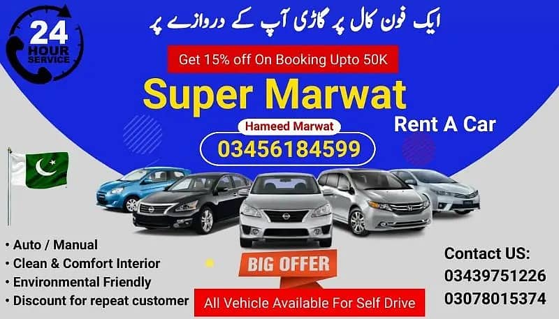 Rent a car | Car Rental one way drop to All Pakistan |Travel & tourism ...