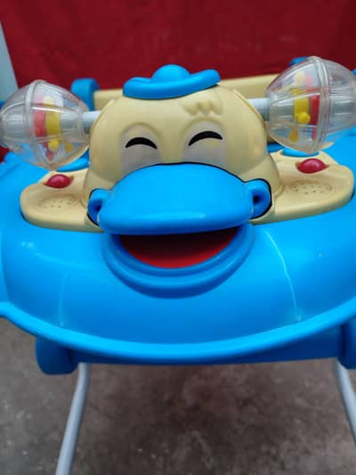 kids baby beautiful Swing  all OK and with front duck Music System on.