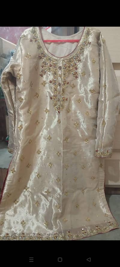 hand work embroidered dress