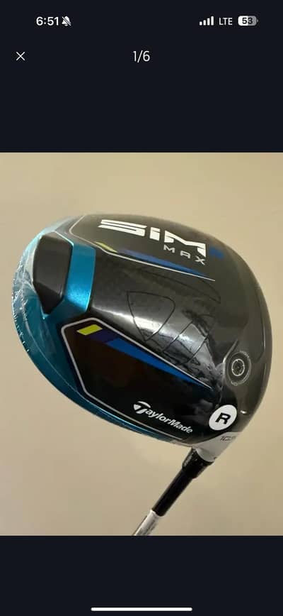 Taylor Made Sim 2 Max Driver