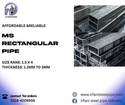 MS Round Pipe Mild Steel Round Pipe MS Round Tubes MS Circular Pipe