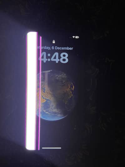There are line in screen but screen glass is not broken