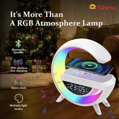 G-Shaped RGB Bluetooth Speaker