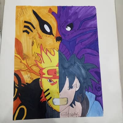 anime painting
