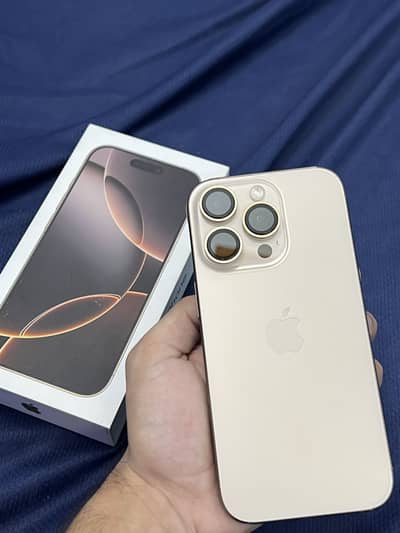 iPhone 16 pro with box