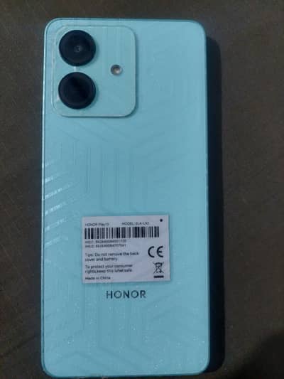 Honor Play 10 in lux condition 3/64 with box and Charger