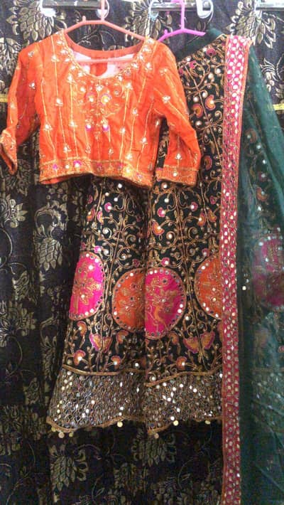 mehndi dress