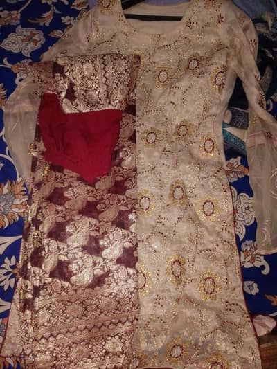 net & silk Suits