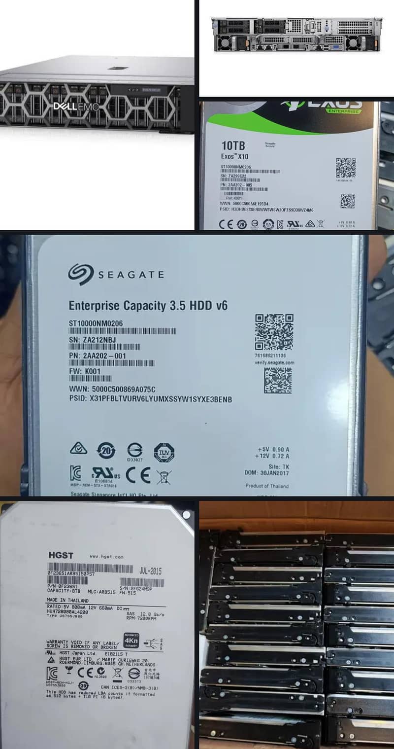 Dell power edge R760 /750/740/730 | HP proliant DL380 G10/G9/G8 ...