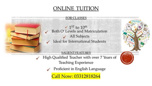 Online Professional Tutor