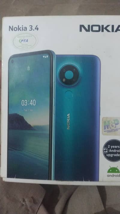 Nokia 3.4 ram4/64 price 14000