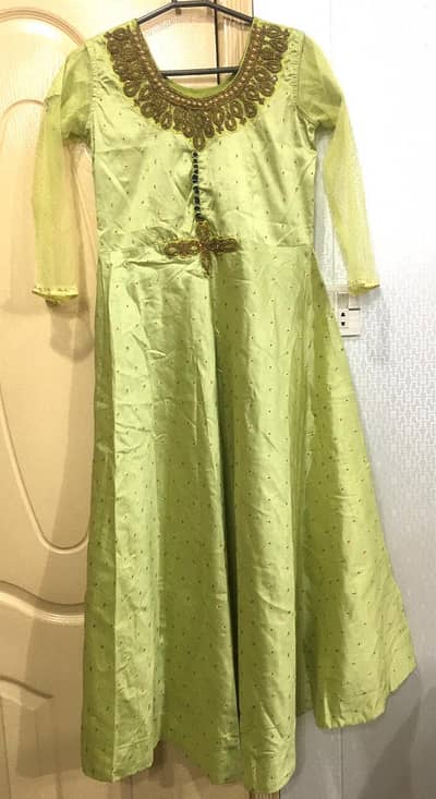 silk frock ready to wear