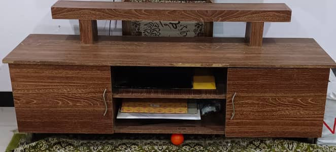 LCD stand shelves cabinet with storage