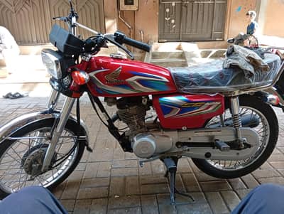 sale honda cg125 new condition July 2022