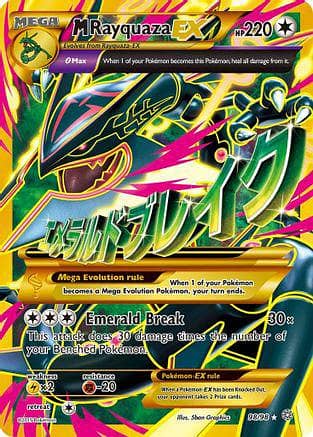 M Rayquaza EX - 98/98 - Ultra Rare