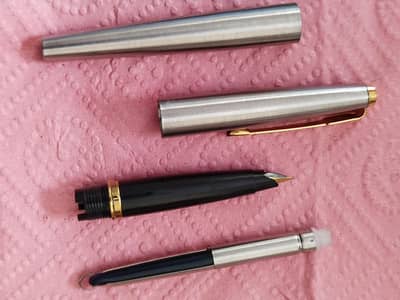 Parker 45 Fountain pen Vintage Gold Plated 1980s