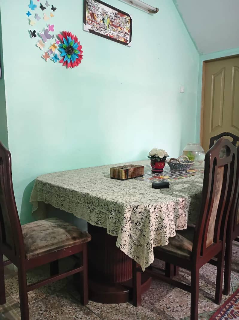 Solid Wooden Dinning Table 3