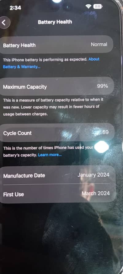 iPhone 15 Pro Max 256Gb NoN PTA