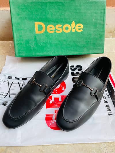 Black Formal Shoes Size 43