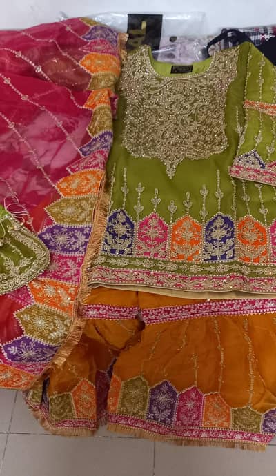 mehndi gharara