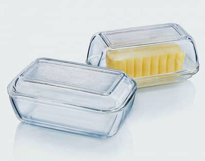 Butter Dish with Lid.
