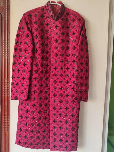 Mehroon sherwani  for sale