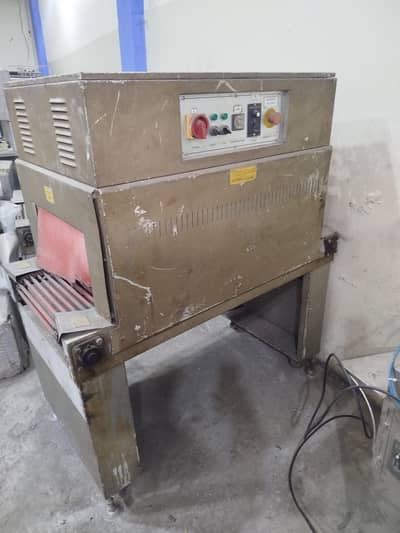 shrink tunnel machine imported big size 3 phase voltage
