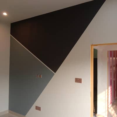 allhamduallah 35 sal ka tajarba. . . deco paint polish ROG Wall seeling