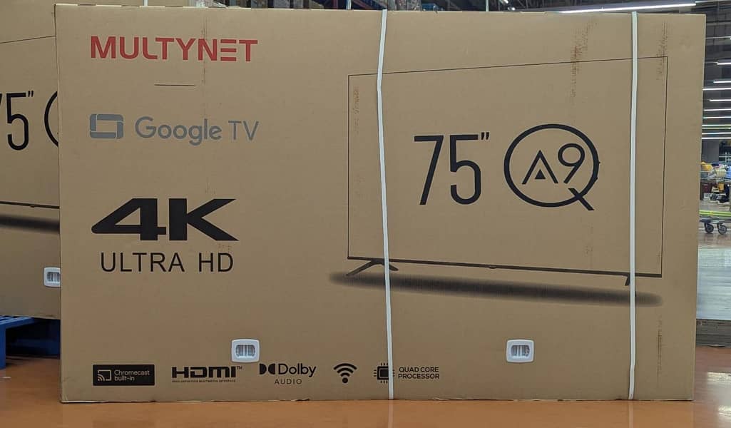 MULTINET 75 INCH SMART GOOGLE TV 4K HDR10 DOLBY AUDIO - Televisions ...