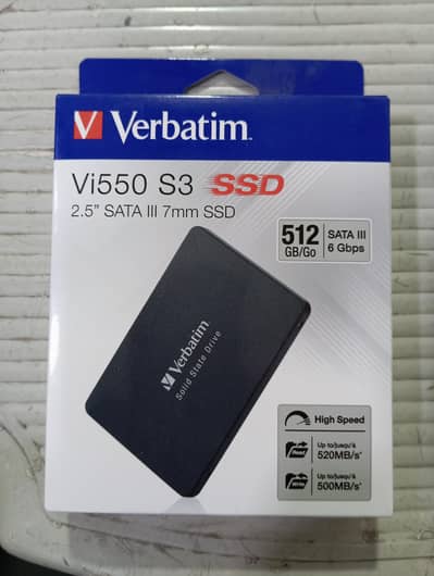 Brand new verbatim SATA SSD for laptop and desktop