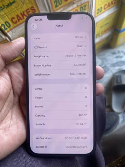 Iphone 13 pro max 128gb