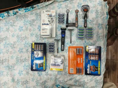 Gillette fushion, Proglide & King C