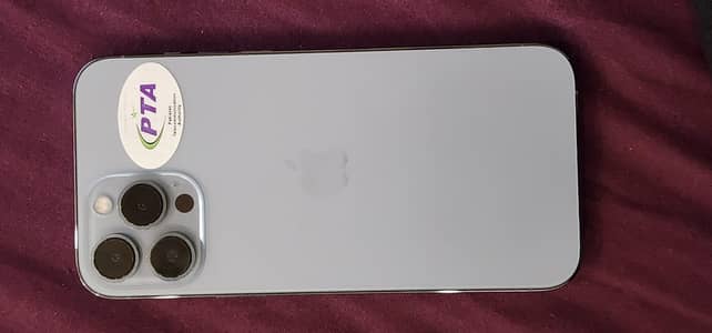 13 pro max 128 gb official pta with 99% BH