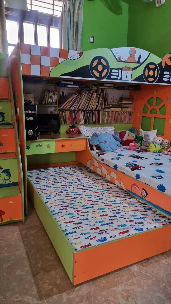 Bunk bed with sliding 4