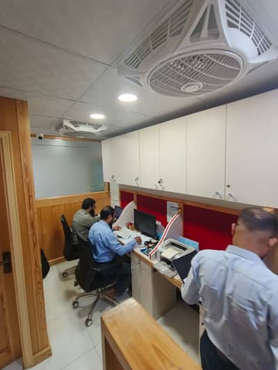 Full furnished office for rent 700sqft in shahar e Faisal.