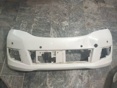 front and rear bumpers