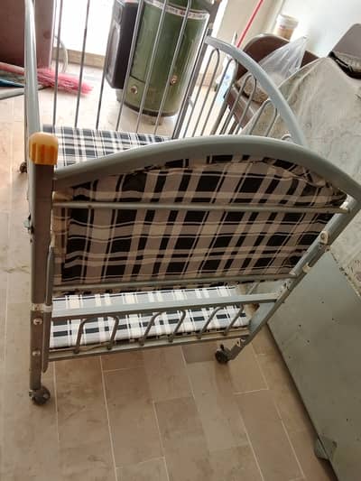 Bambino Baby Full Metal Cot & Baby Cradle