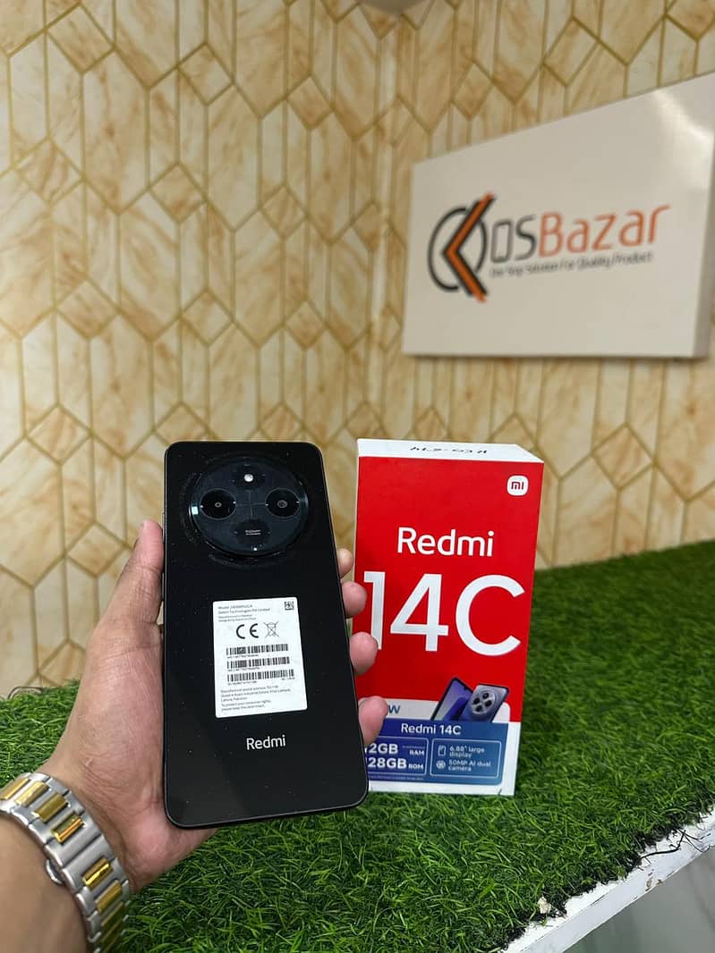 Redmi 14c 6gb Ram 128gb Storage With Box - Mobile Phones - 1071800915