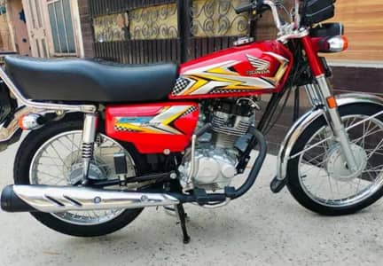 honda 125 bike 2025 model  new condition 03074413184