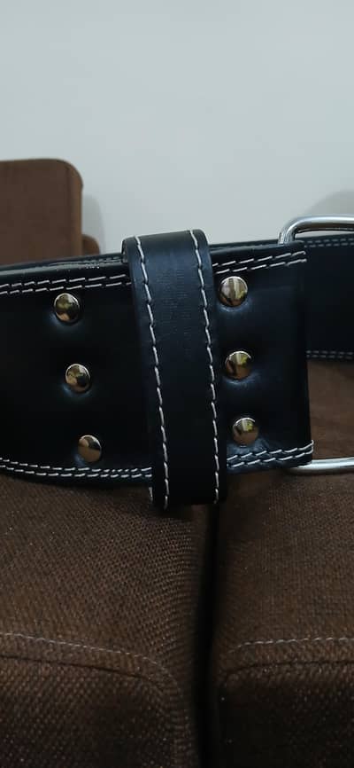 Weighlifting Powerlifting Original Leather Belt