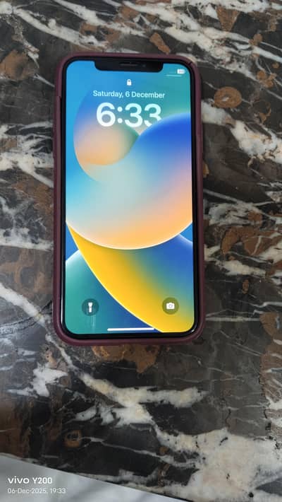 IPHONE X with Box +charger