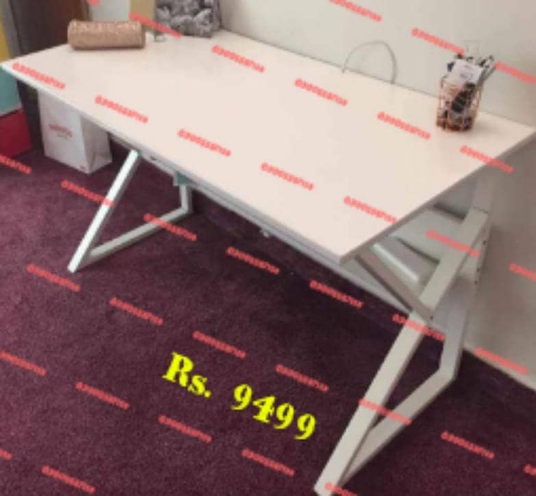 Office study table| computer desk| staff desk| counter tabl| furniture ...