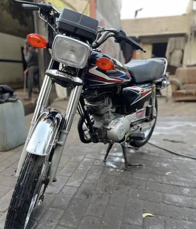Honda cg125 2018decembr nawabshah