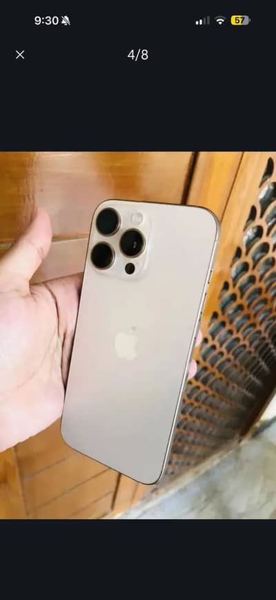 Iphone 16 promax HK 256GB desert titanium