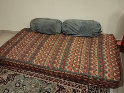 Spring mattress  with sofa covers
