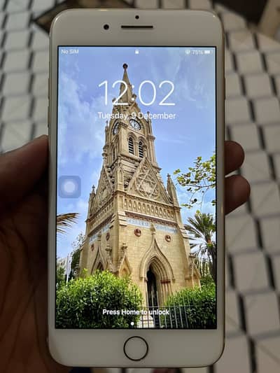 Iphone 7plus PTA approved 128 gb with box 10/10 condition