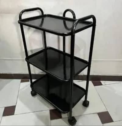 Trolley 3 Trey With Wheels Moving | Trolley Side Table | Quality